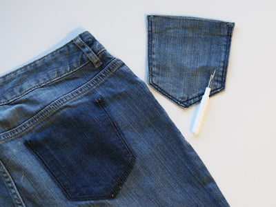 How to Embroider Jeans