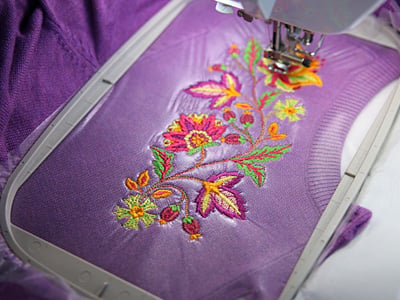 How to Embroider on Cardigans | Machine Embroidery Designs | Embroidery ...