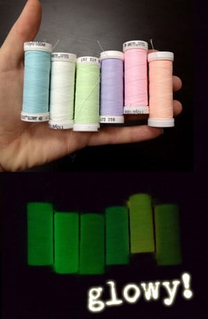 Moonglow - Glow-in-the-dark Thread – Embroidery Systems