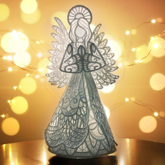 3D Lace Angel | Machine Embroidery Designs | Embroidery Library