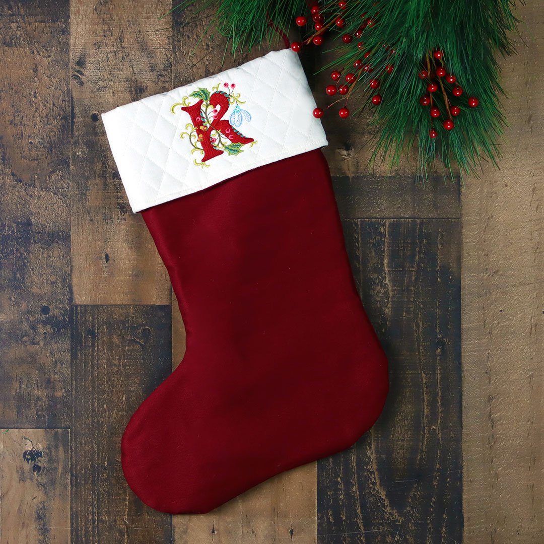 Embroidery Designs for Christmas Stockings | Machine Embroidery Designs ...