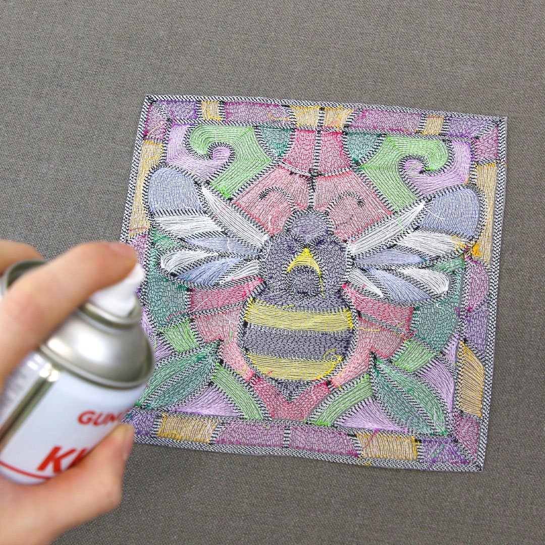 How to Add Embroidery to Glass Blocks