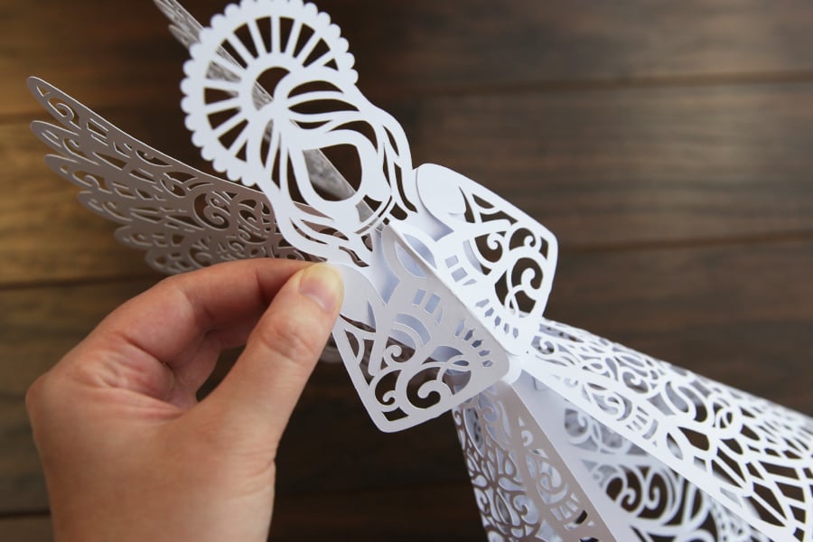 3D Paper Angel - Makers Gonna Learn