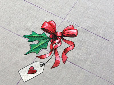 How to make an embroidered in-the-hoop mini gift bag