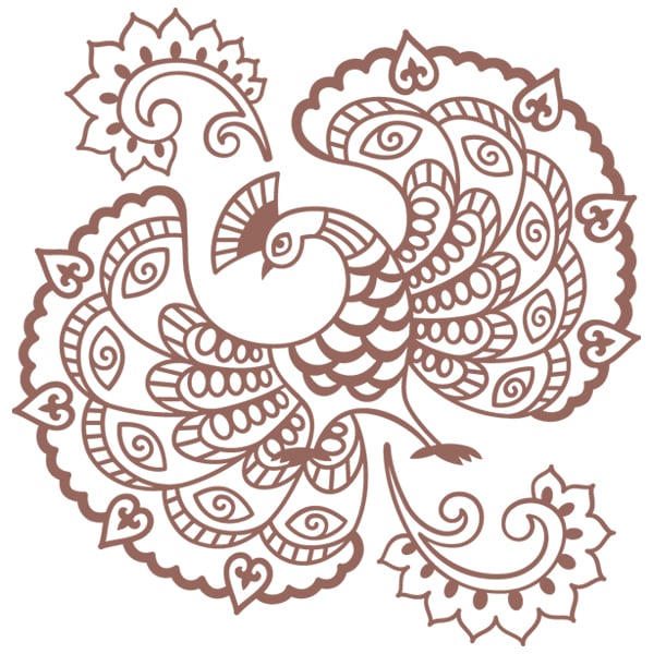 Share 99+ about peacock tattoo mehndi design unmissable - in.daotaonec