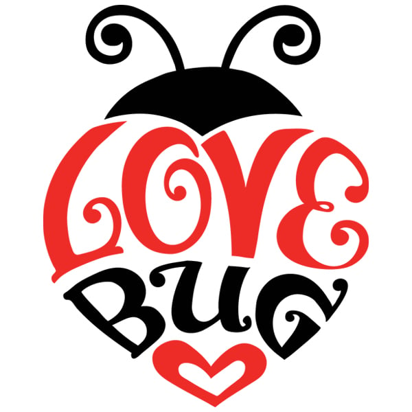 Ladybug Alphabet and Numbers Svg Love Bug Letters (Instant Download) 