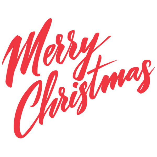 Merry Christmas Script [SVG, DXF] | Cutting Machine & Laser Cutting ...