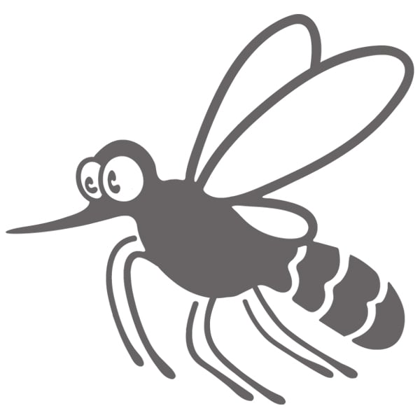 Simple mosquito line drawing - Stock Illustration [92309280] - PIXTA