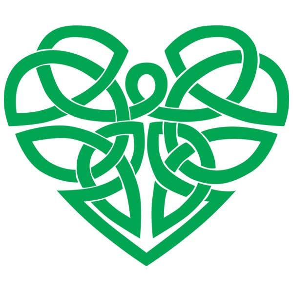 Celtic Heart [SVG, DXF] | Cutting Machine & Laser Cutting Designs