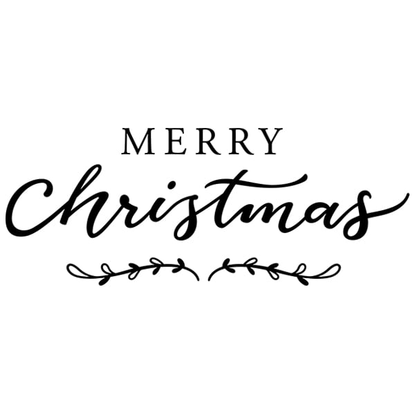 Chic Merry Christmas [SVG, DXF] | Cutting Machine & Laser Cutting ...
