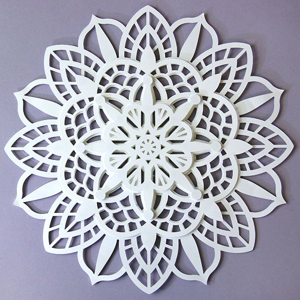 Papercut Layered Mandala [SVG] | Cutting Machine & Laser Cutting ...