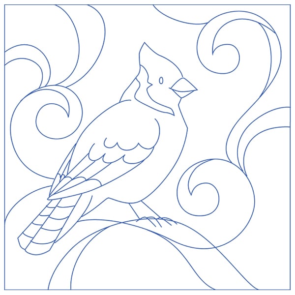 Winter Birds - Blue Jay [SVG, DXF], Cutting Machine & Laser Cutting  Designs