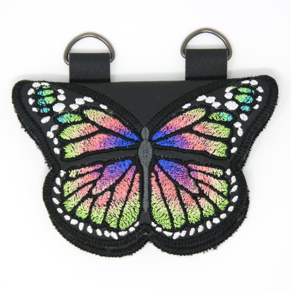 BLACK BUTTERFLY HAND AND SLING BAG FOR ALL AGE GROUP-BLACK