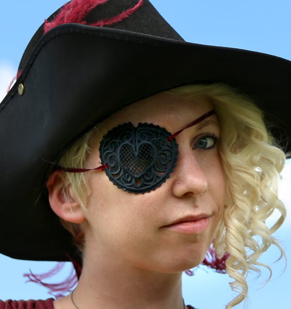 Pirate Patch (Lace)