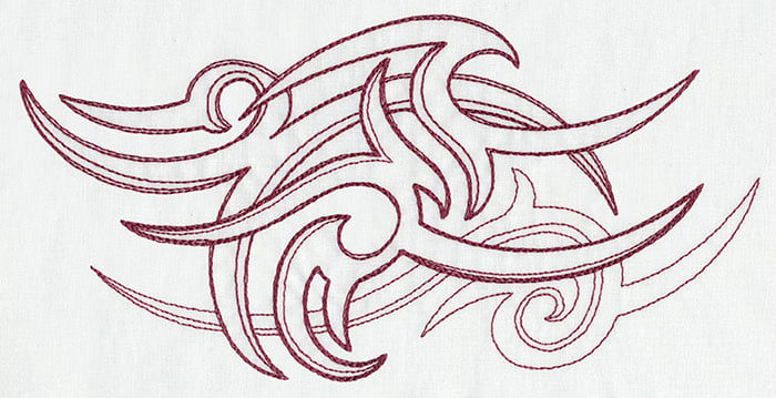 cool swirly designs to draw