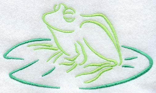 frogs on lily pads drawings
