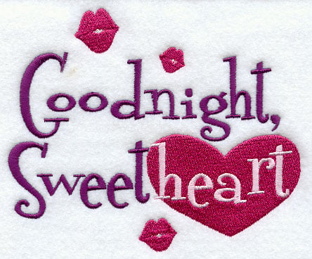 goodnight sweetheart