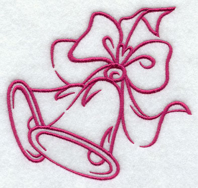 Wedding Bells Embroidery Design