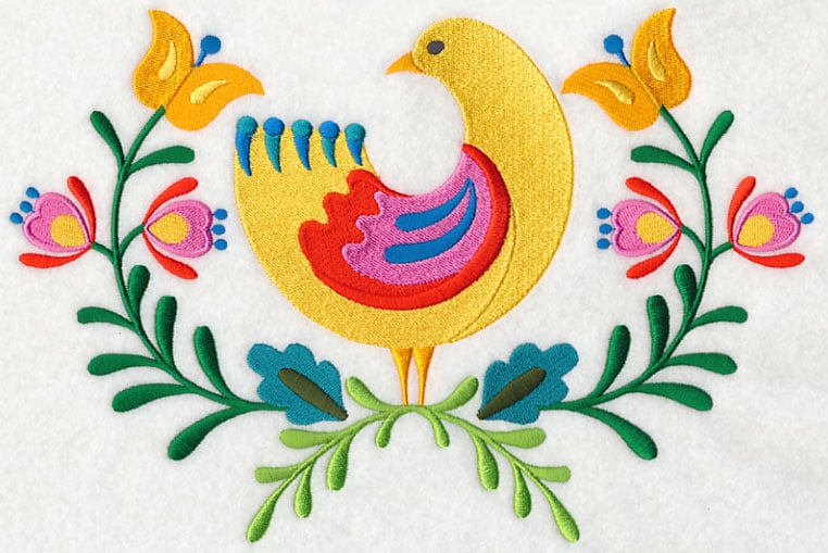 Folk Art Embroidery Patterns and Inspiration