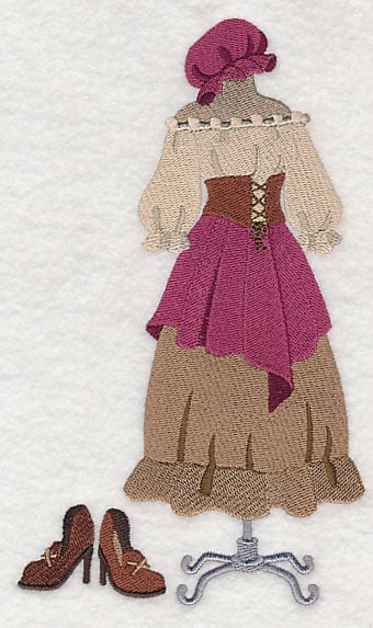 Beer Maid Costume Dress Form