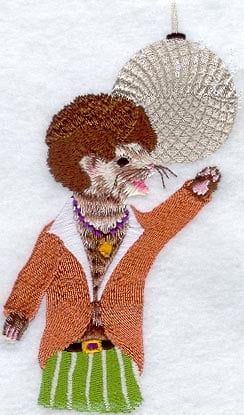 Ferret Machine Embroidery Design  Embroidery Library at