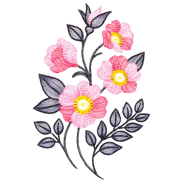 Flourishing Bouquet - Wild Roses