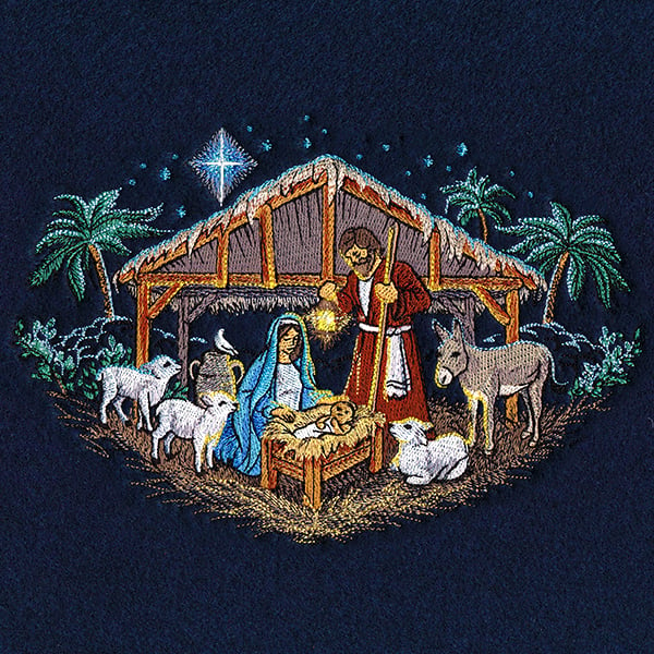 The Holy Family in Bethlehem