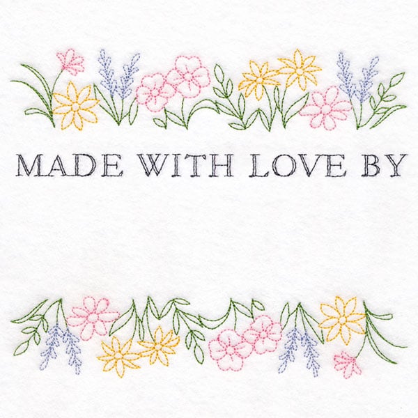 Made with Love Quilt Labels