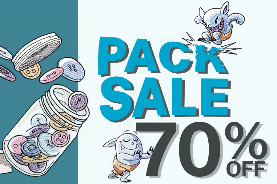 Pack Sale - 70% off
