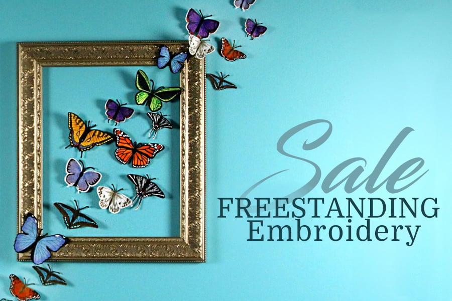 Freestanding Embroidery Sale