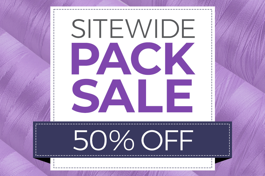 Sitewide Pack Sale - 50% off 