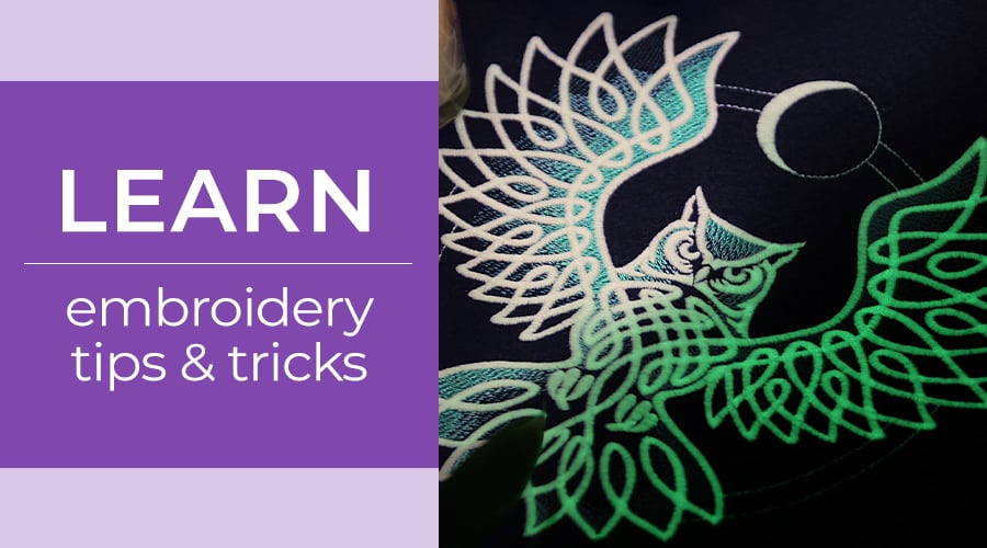 Learn - Embroidery tips & tricks