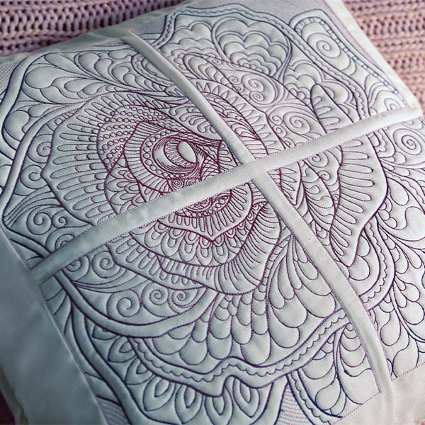 Macro Petals on Pillow