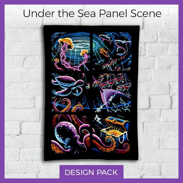 Image features Under the Sea design pack